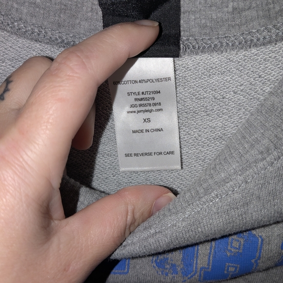 Modern Lux Heather Gray Sweatshirt - Picture 3 of 3